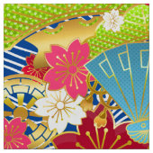 Kimono-gestileerde patroonverbinding stof (Swatch)