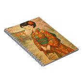 Kimono Girl – Cherry Blossom Notitieboek (Rechterzijde)