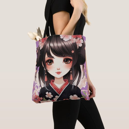 Kimono Girl Tote Bag (Dichtbij)