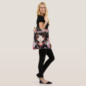 Kimono Girl Tote Bag (Op model)