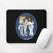 Kimono Girls Mousepad Muismat (Met muis)