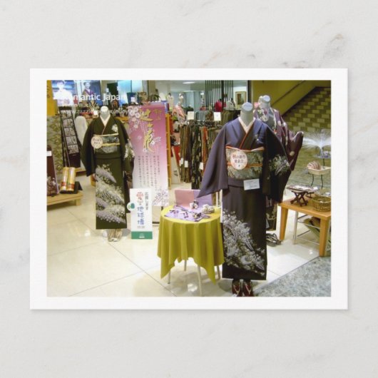 Kimono, Japan Briefkaart (Voorkant)