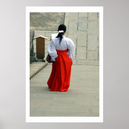 kimono japan poster (Voorkant)