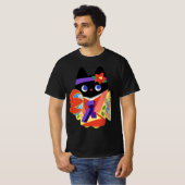 Kimono Kat van Okinawa T-shirt (Voorkant volledig)