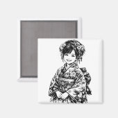 kimono magneet (Voorkant / Achterkant)