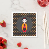Kimono Meisje Verjaardagsfeestje Servetten (Insitu)