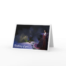 Kimono notecard (change/personalize the text)