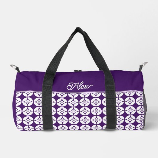 Kimono patroon Tassen| 七宝花菱 Shippo Hanabishi Plunjezak (Voorkant)