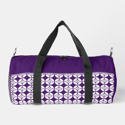 Kimono patroon Tassen| 七宝花菱 Shippo Hanabishi Plunjezak (Achterkant)