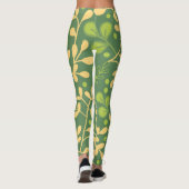 Kimono Planten Leggings (Achterkant)