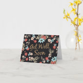 Kimono Print Binnenkort goed Kaart (Gele Bloem)