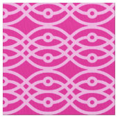 Kimono print, magenta en roze stof (Close Up)