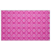 Kimono print, magenta en roze stof (Fat Quarter)