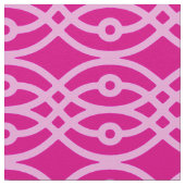 Kimono print, magenta en roze stof (Close Up)