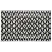 Kimono print, zwart wit stof (Fat Quarter)