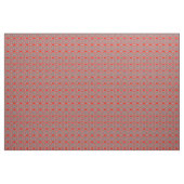 Kimono, rood, grijs en wit stof (Yard (91,4 cm))