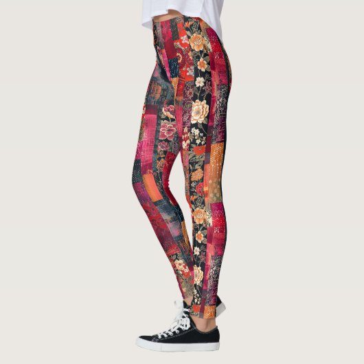 Kimono Splice Leggings (Links)