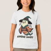 Kimono spook - Trick or treat - Happy Halloween Tri-Blend Shirt (Voorkant)