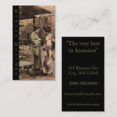 Kimono Visitekaartje (Voorkant / Achterkant)