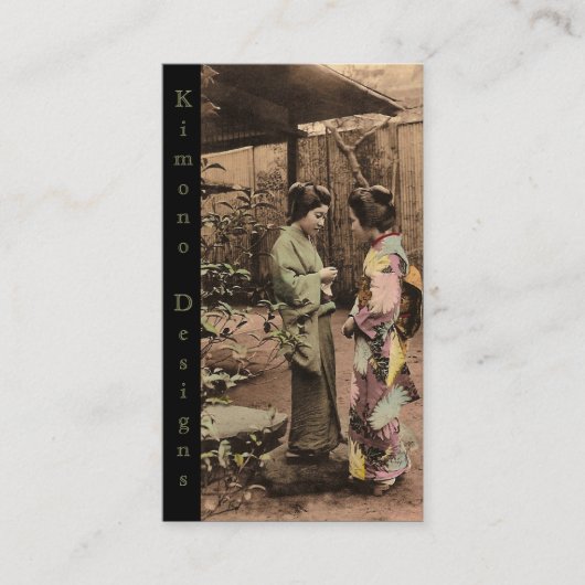 Kimono Visitekaartje (Voorkant)