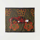 Kimono Wandkleed (Voorkant (horizontaal))