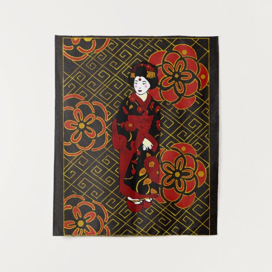 Kimono Wandkleed (Voorkant)