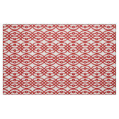 Kimono, wit en donkerrood stof (Fat Quarter)