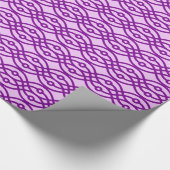 Kimonopdruk, lavendel en paars cadeaupapier (Hoek)