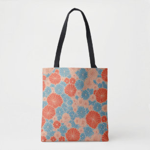 Kimonoritme: een patroon van Japanse inspiratie Tote Bag