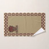 Kimonos Gold en Red Bad Handdoek (Handdoek)