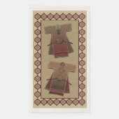 Kimonos Gold en Red Bath Servet (Voorkant)