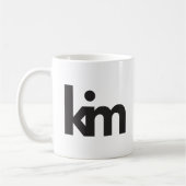 Kim's persoonlijke koffie-mok koffiemok (Links)