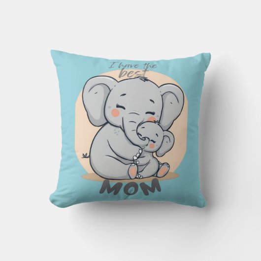 Kimspired Creations Moeder Waardering Worp Kussen (Voorkant)