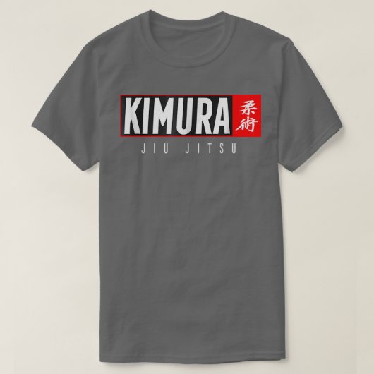 Kimura Jiu Jitsu BJJ Braziliaans beste ontwerp T-shirt (Design voorkant)