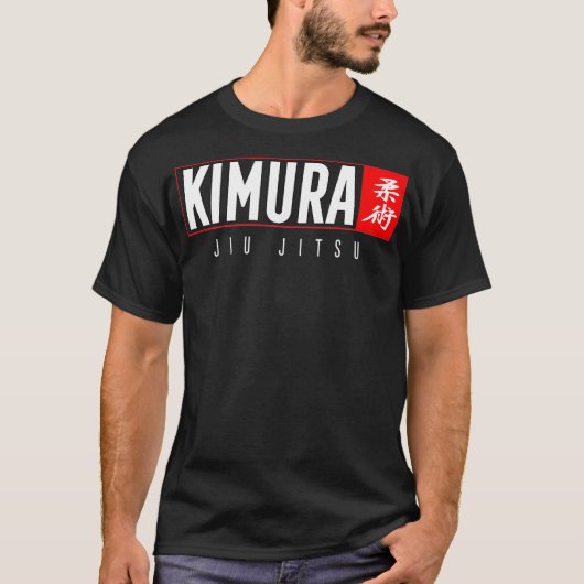 Kimura  Jiu Jitsu   BJJ  Brazilian Martial Arts T-shirt (Voorkant)