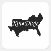 Kin Dixie Logo Sticker