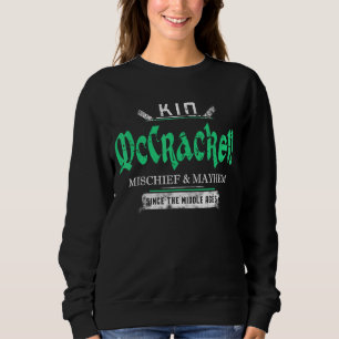 Kin Mccracken Mischief en Mayhem sinds het midden Trui
