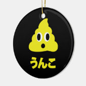 Kin No Unko 金のう んこ Gouden Poep Keramisch Ornament (Links)