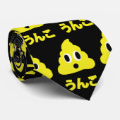 Kin No Unko 金のう んこ Gouden Poep Stropdas (Opgerold)