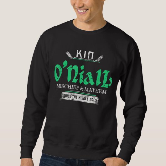 Kin O'niall onheil en chaos sinds de middelste A Trui (Voorkant)
