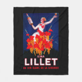 Kina Lillet  PosterEurope Fleece Deken (Voorkant)