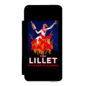 Kina Lillet  PosterEurope Incipio iPhone Portemonnee Hoesje (Voorkant Agenda)
