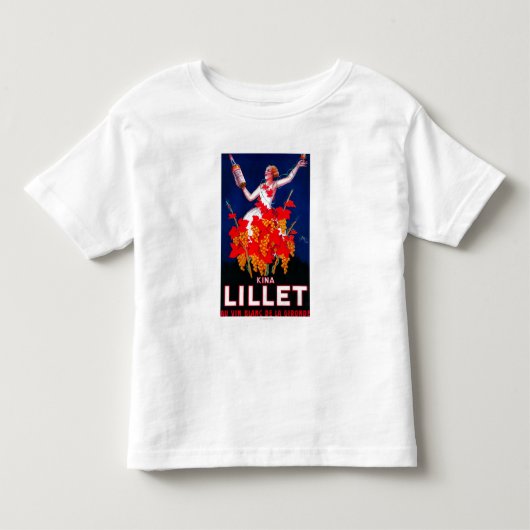 Kina Lillet  PosterEurope Kinder Shirts (Voorkant)