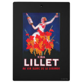 Kina Lillet PosterEurope Klembord (Achterkant)