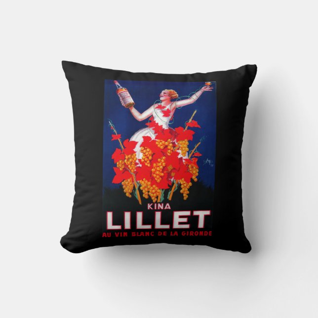 Kina Lillet  PosterEurope Kussen (Voorkant)