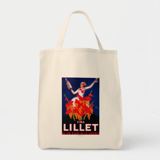 Kina Lillet PosterEurope Tote Bag (Voorkant)