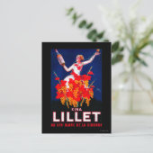 KINA Lillet Vintage PosterEurope Briefkaart (Staand voorkant)