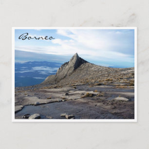 kinabalu borneo briefkaart