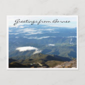 kinabalu borneo - groeten briefkaart (Voorkant)
