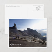kinabalu borneo uitzicht briefkaart (Voorkant / Achterkant)
